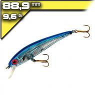 Bomber Suspend Pro Long A14 Silver Flash Blue Back 8,89cm/9,6g wobbler